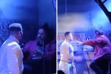 Padre enfurecido agredió a comediante español en pleno show por hacer comentarios sexualizantes sobre su bebé de tres meses (+Video)