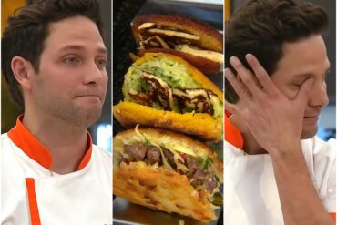 Gabriel Coronel emocionó a todos en ‘Top Chef VIP’ al presentar sus arepas y hablar de la crisis de Venezuela: dedicó su plato a los migrantes (+Videos)