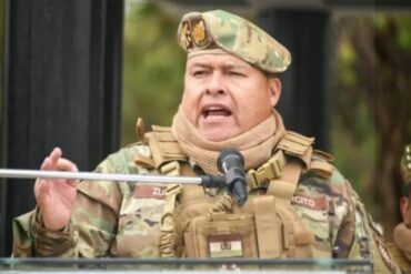 “No nos falta cojones para velar por el futuro de nuestros niños”: general del Ejército de Bolivia al frente del golpe de Estado (+Videos)