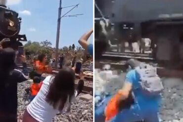 Mujer en México perdió la vida al intentar tomar una selfie mientras pasaba un tren (+Imágenes sensibles)