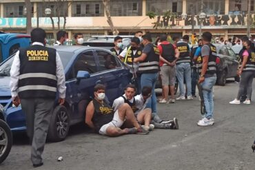 Policía de Perú ha capturado a 520 presuntos integrantes del Tren de Aragua, entre ellos cabecillas