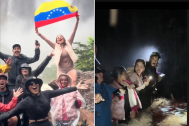 Joven que grabó el popular trend sobre Venezuela narró cómo “casi pierde la vida” durante la grabación en Canaima (+Video)