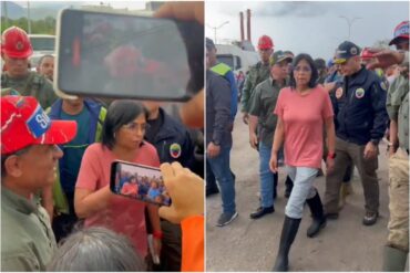 En la cuenta de Delcy Rodríguez publicaron video de su recorrido en Cumanacoa minutos antes del accidente que sufrió