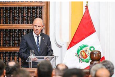 Gobierno de Perú reconoce a Edmundo González como el presidente electo de Venezuela, dice canciller