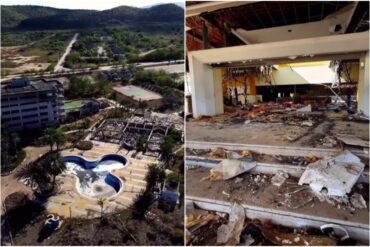 Así se destruido está el complejo hotelero Lagunamar de Margarita: el mismo que fue expropiado por Hugo Chávez (+Video)