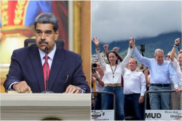 Maduro dice que María Corina Machado y Edmundo González deberían estar presos: “Tiene que haber justicia en Venezuela” (+Video)