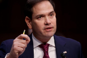 Marco Rubio recuerda la millonaria recompensa que EEUU ofrece por la captura de Maduro