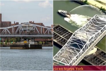 Puente de Nueva York quedó atascado debido a las altas temperaturas (+Video)