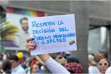 Unión Europea sobre elecciones en Venezuela: “Sin pruebas que las respalden, los resultados publicados no pueden reconocerse”