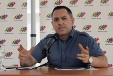 Rector asegura que el CNE estará en la capacidad de entregar resultados de las elecciones presidenciales en el menor tiempo posible