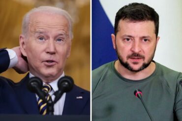 Joe Biden metió la pata al presentar al presidente ucraniano Volodímir Zelenski: lo llamó Putin (+Video)