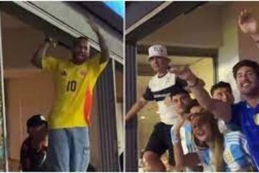 Un Maluma visiblemente irritado confrontó a fanáticos argentinos tras derrota de Colombia (+Video)