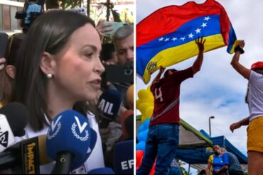 María Corina Machado saludó a los migrantes que siguen el proceso electoral de este #28Jul: «El reencuentro está muy cerca» (+Video)