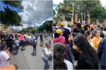 Se registran protestas ciudadanas en Caracas, Maracay y Táchira este #30jul contra resultados del CNE (+Videos)