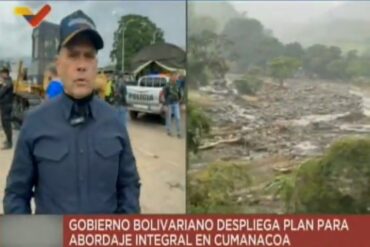 Reapareció Remigio Ceballos tras resultar herido junto a Delcy Rodríguez por la caída de un árbol de mamón en Cumanacoa (+Videos)