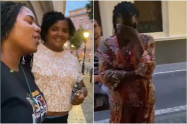 Venezolanas se encontraron en Madrid a la cantante española Buika y la hicieron llorar con espectacular interpretación (+Video)