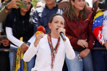 María Corina Machado desde Las Mercedes: “No vamos a dejar las calles; la nuestra es una lucha cívica y pacífica” (+Videos)