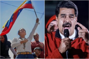 Maduro ahora acusa a María Corina de satanismo: “Se pone un medallón y unas cosas raras porque tiene un pacto” (+Video)