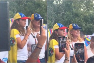 “Estamos luchando por su justicia”: hija de Mónica Spear participó en protesta de venezolanos en Miami (+Video)