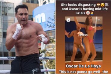 El video del exboxeador Oscar de la Hoya bailando con una diminuta tanga que causó revuelo en redes