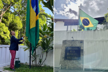 Brasil asume la representación argentina en Venezuela tras la salida de sus diplomáticos (+Fotos)