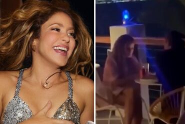 La cena de Shakira con misterioso hombre, que aseguran sería Alejandro Sanz, que causó sensación en redes (+Video)