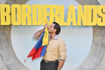 Édgar Ramírez alzó la bandera de Venezuela en el estreno de la nueva película «Borderlands»