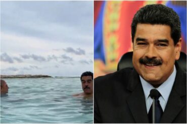 “Este mar es mío”: El video que compartió Maduro disfrutando con “Cilita” de un domingo de playa (+Video)