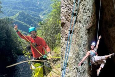 Se lanzó al vacío para rescatarla: la trágica muerte de una pareja cuando hacía rápel en una cascada en Puerto Rico (+Videos)