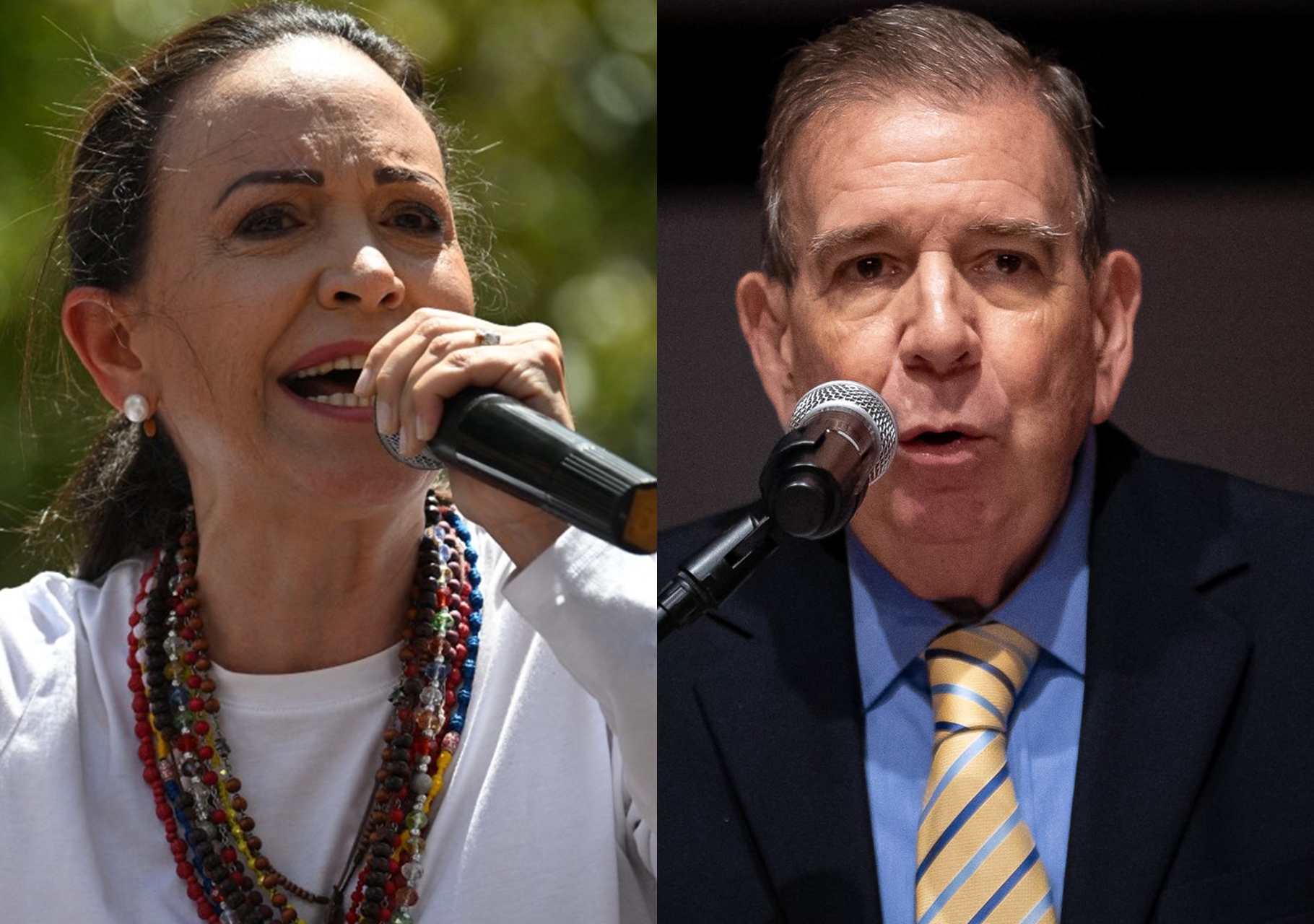 María Corina Machado instó a la comunidad internacional a reconocer a Edmundo González como presidente electo de Venezuela