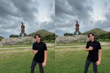 La impresionante escultura de 6 metros con la que el joven artista venezolano Josué Benjamín busca un récord Guinness (+Video)