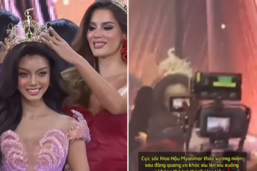 La insólita reacción de Miss Myanmar y su equipo al no ganar la corona del Miss Grand International (+Video)