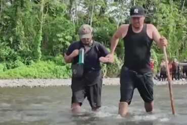 Venezolano perdió la pierna en una protesta y ahora cruza el Darién para llegar hasta los Estados Unidos