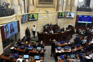 Las actas de las presidenciales de Venezuela fueron presentadas en el Senado de Colombia (+Fotos y video)