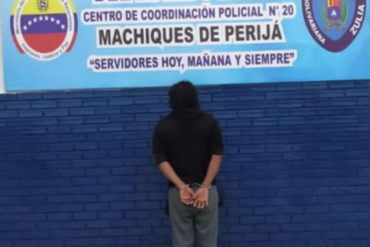 Capturado en Zulia sujeto que abusó sexualmente de su empleada doméstica de 62 años mientras la asfixiaba con un cordón