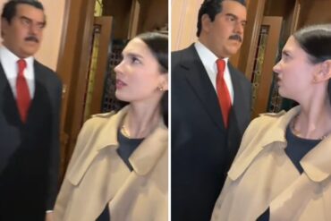 Venezolana fue a un museo de cera y se encontró con una estatua de Maduro: esto pasó (+Video y reacciones)