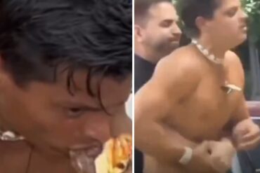 Gianpiero Fusco reveló que casi murió atragantado por un trozo de carne cruda y compartió el video