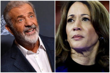 «Kamala tiene el coeficiente intelectual de una valla»: Mel Gibson dice que apoyará a Trump