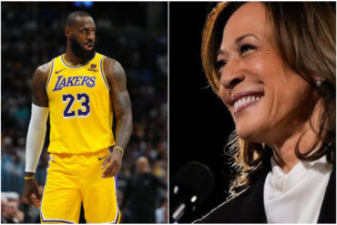 El mensaje con el que LeBron James llamó a sus seguidores a votar por Kamala Harris