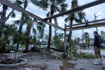 Aumentan a diez las muertes por paso de huracán Milton en Florida: cinco se produjeron por tornados