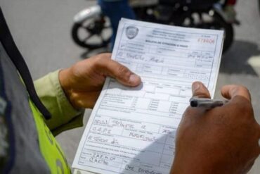 Alertan sobre multas en euros que empezarán a aplicar a quienes infrinjan leyes de tránsito en Caracas