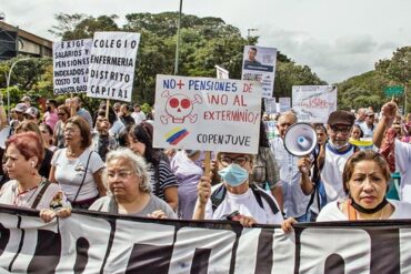 Pensionados venezolanos piden a la ONU intervenir por la crítica situación en la que viven