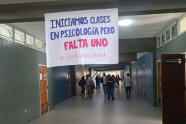 Comenzaron las clases en la UCV con siete menos: seis estudiantes y un profesor detenidos en represión poselctoral