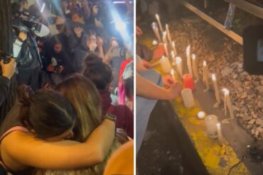 Flores, velas, carteles y tristeza: jóvenes hacen vigilia cerca del hotel donde falleció Liam Payne, ex One Direction (+Videos)